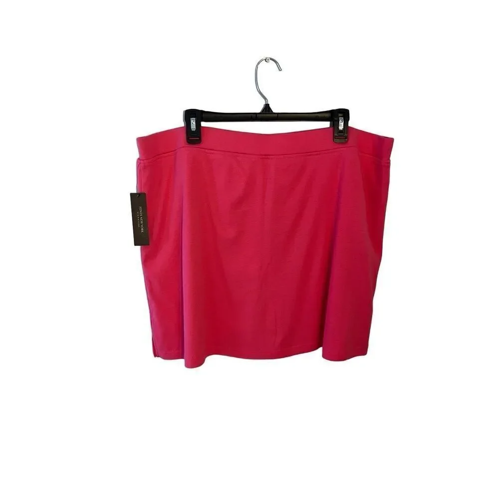 NWT Jones New York hot pink athletic skirt - 2XL